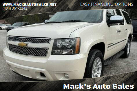 2011 Chevrolet Suburban for sale at Mack's Auto Sales in Forest Park GA