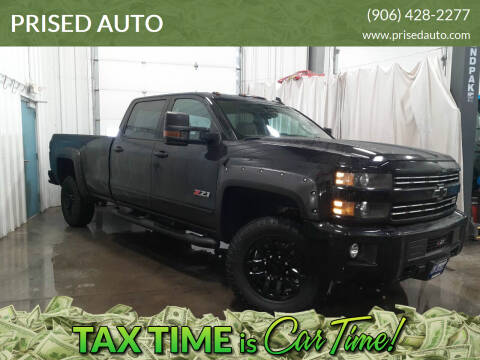 2018 Chevrolet Silverado 2500HD for sale at PRISED AUTO in Gladstone MI