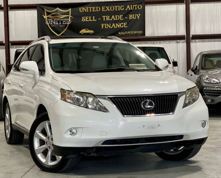 2010 Lexus RX 350 for sale at United Exotic Auto in Houston TX