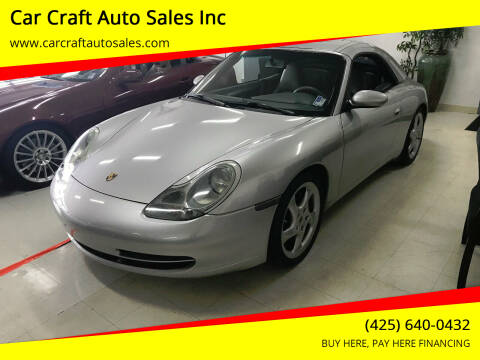 2000 Porsche 911 for sale at Car Craft Auto Sales Inc in Lynnwood WA