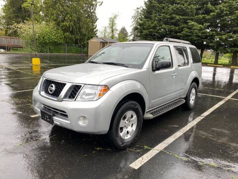 2010 Nissan Pathfinder for sale at KARMA AUTO SALES in Federal Way WA