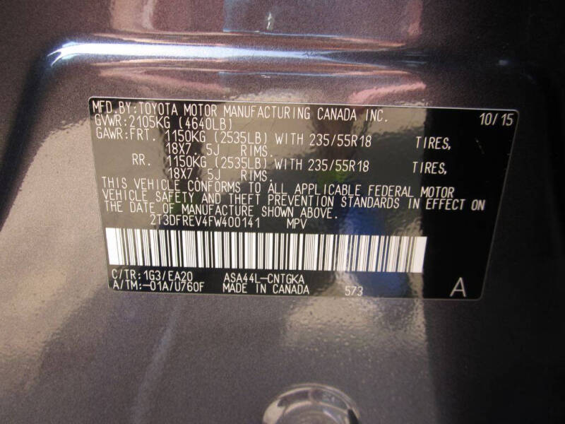 2015 Toyota RAV4 Limited