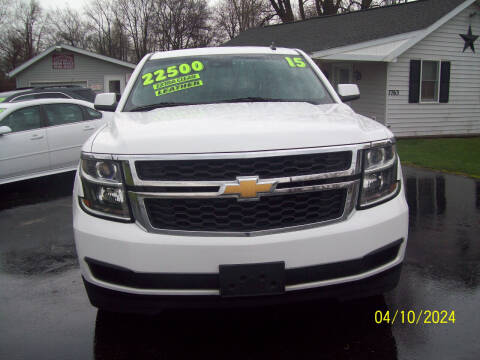 2015 Chevrolet Tahoe for sale at Royalton Auto Sales in Gasport NY