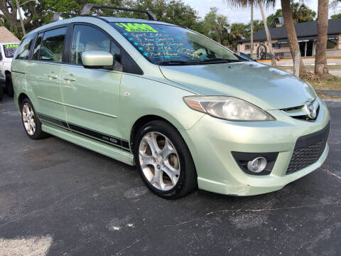 2008 Mazda MAZDA5 for sale at RIVERSIDE MOTORCARS INC - South Lot in New Smyrna Beach FL