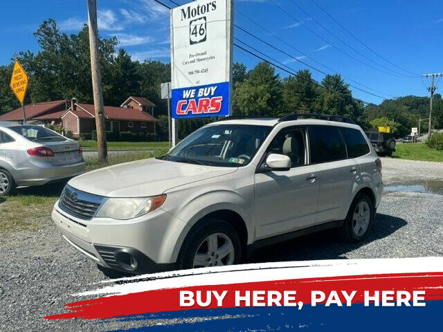 2010 Subaru Forester for sale at Motors 46 in Belvidere NJ