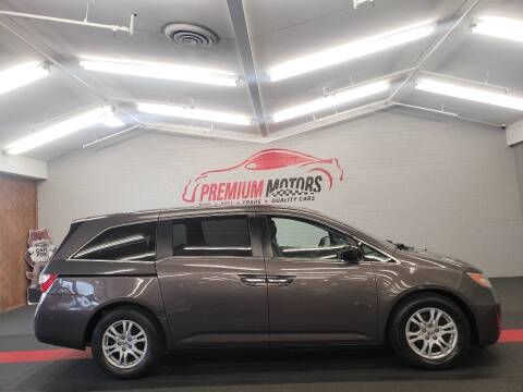2013 Honda Odyssey for sale at Premium Motors in Villa Park IL