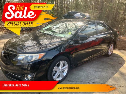 2013 Toyota Camry for sale at Cherokee Auto Sales in Acworth GA
