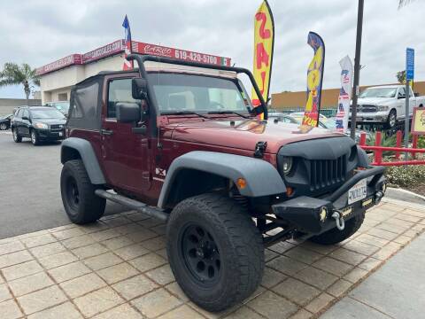 2008 Jeep Wrangler for sale at CARCO OF POWAY in Poway CA