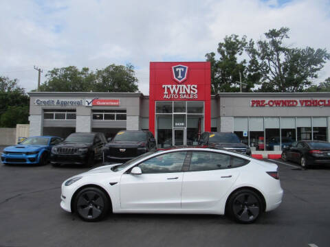 2021 Tesla Model 3 for sale at Twins Auto Sales Inc - Detroit in Detroit MI