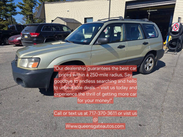 2004 Subaru Forester for sale at QUEENSGATE AUTO SALES in York, PA