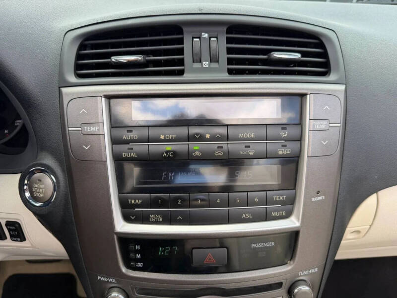 2010 Lexus IS 250C