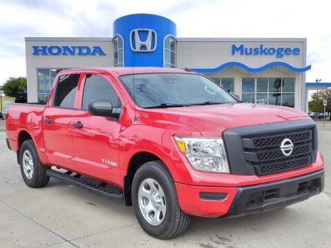 2021 Nissan Titan for sale at HONDA DE MUSKOGEE in Muskogee OK