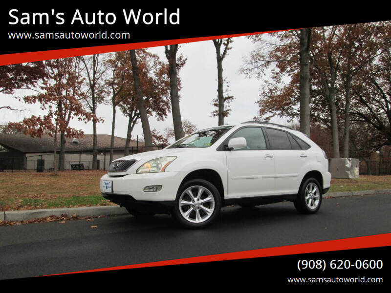 2009 Lexus RX 350 for sale at Sam's Auto World in Roselle NJ