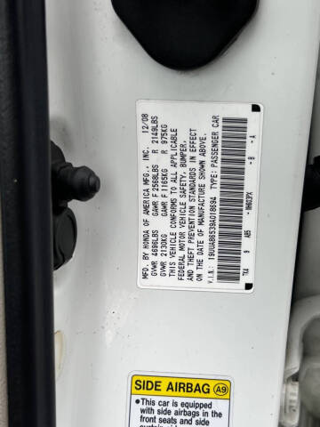 2009 Acura TL w/Tech