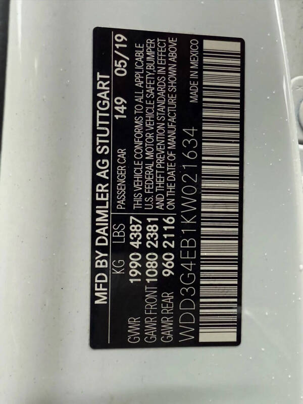 2019 Mercedes-Benz A-Class A 220