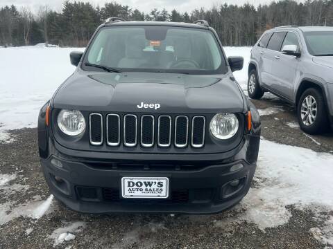 2017 Jeep Renegade for sale at DOW'S AUTO SALES in Palmyra ME