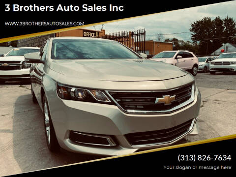 2014 Chevrolet Impala for sale at 3 Brothers Auto Sales Inc in Detroit MI