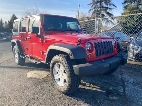 2011 Jeep Wrangler Unlimited for sale at Universal Auto Sales in Salem OR