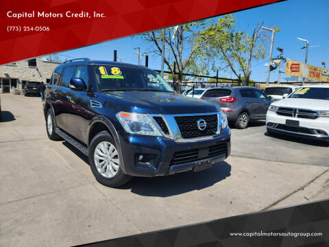 2018 Nissan Armada for sale at Capital Motors Credit, Inc. in Chicago IL