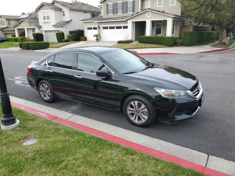 2015 Honda Accord for sale at E and M Auto Sales in Bloomington CA