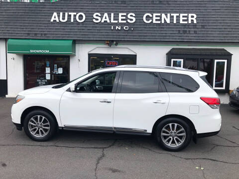 2013 Nissan Pathfinder for sale at Auto Sales Center Inc in Holyoke MA