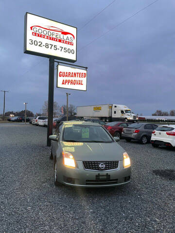 2007 Nissan Sentra for sale at GoodFellas Automotive Group in Laurel DE