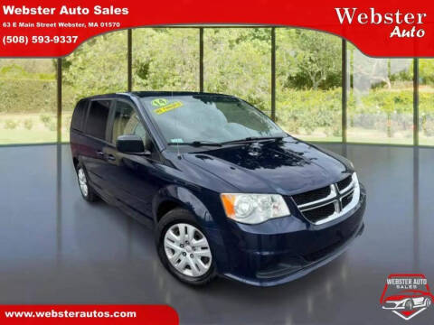 2014 Dodge Grand Caravan for sale at Webster Auto Sales in Webster MA