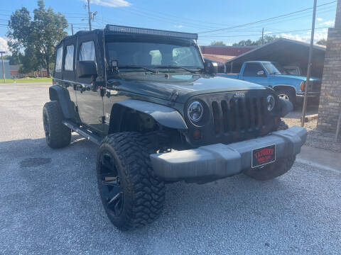 2009 Jeep Wrangler Unlimited for sale at VAUGHN'S USED CARS in Guin AL