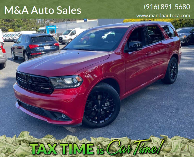 2015 Dodge Durango for sale at M&A Auto Sales in Sacramento CA