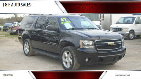 2007 Chevrolet Suburban for sale at J & F AUTO SALES in Houston TX