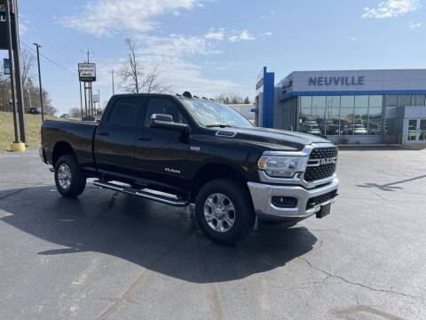 2022 RAM 2500 for sale at NEUVILLE CHEVY BUICK GMC in Waupaca WI