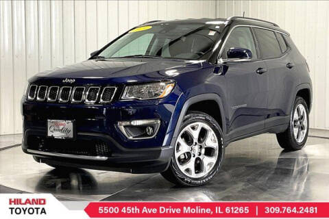 2021 Jeep Compass for sale at HILAND TOYOTA in Moline IL