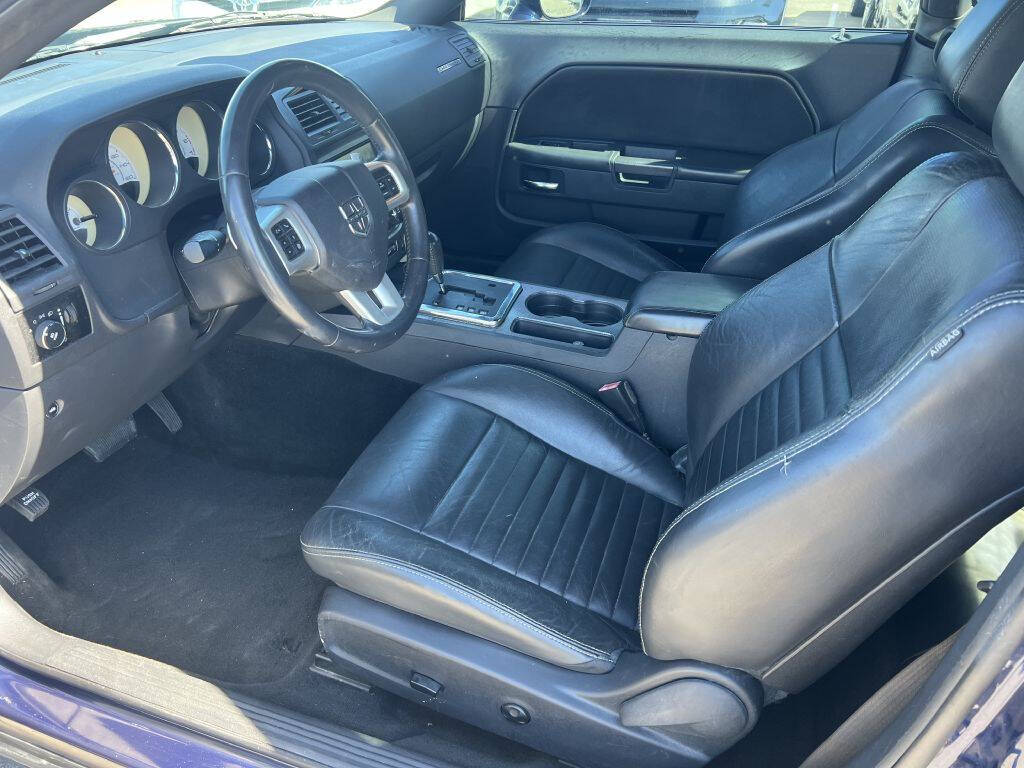 Blue 2013 Dodge Challenger R/T R/T 2dr Coupe 12