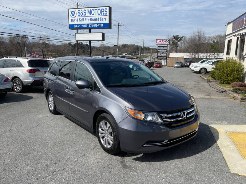 2015 Honda Odyssey for sale at S & S Motors in Marietta GA