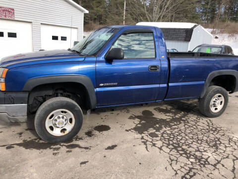 2004 Chevrolet Silverado 2500HD for sale at CENTRAL AUTO SALES LLC in Norwich NY