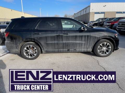 2019 Dodge Durango for sale at LENZ TRUCK CENTER in Fond Du Lac WI