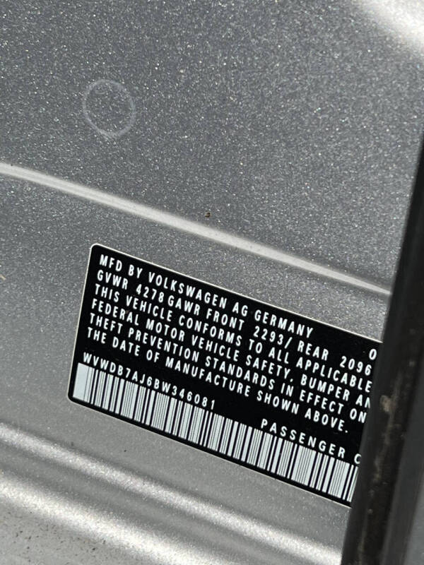 2011 Volkswagen Golf 2.5L PZEV