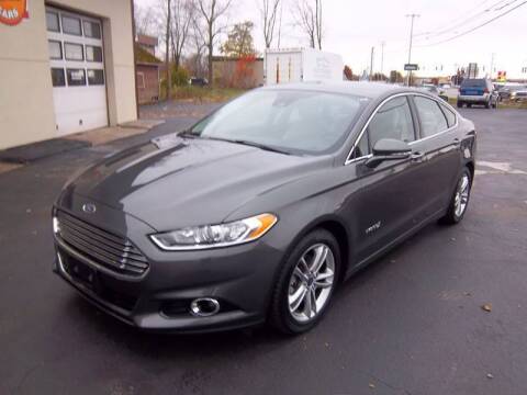 2016 Ford Fusion Hybrid for sale at Brian's Sales and Service in Rochester NY