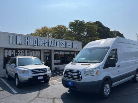 2015 Ford Transit for sale at T.K. Hughes Auto Sales Inc. in Richmond VA