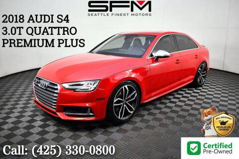 2018 Audi S4 3.0T quattro Premium Plus