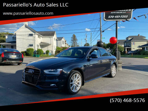 2015 Audi A4 for sale at Passariello's Auto Sales LLC in Old Forge PA