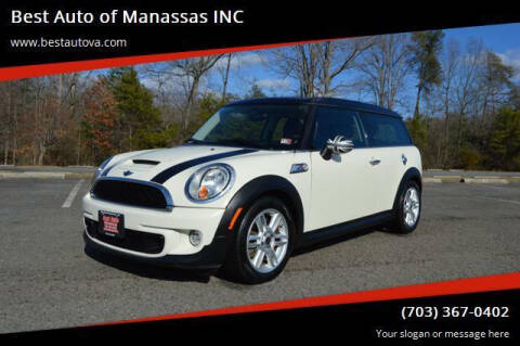 2011 MINI Cooper Clubman for sale at Best Auto of Manassas INC in Manassas VA