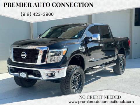 2017 Nissan Titan for sale at Premier Auto Connection in McAlester OK