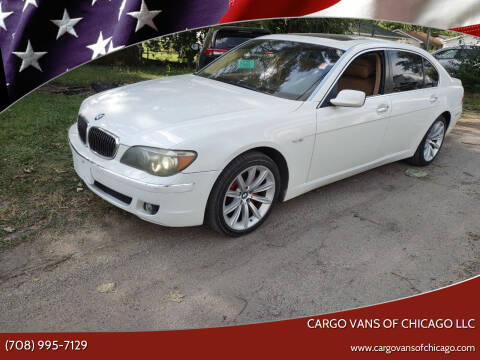 2008 BMW 7 Series for sale at Cargo Vans of Chicago LLC in Bradley IL