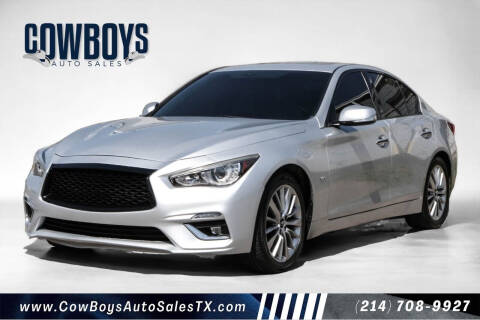 2018 Infiniti Q50 for sale at Cow Boys Auto Sales LLC in Garland TX