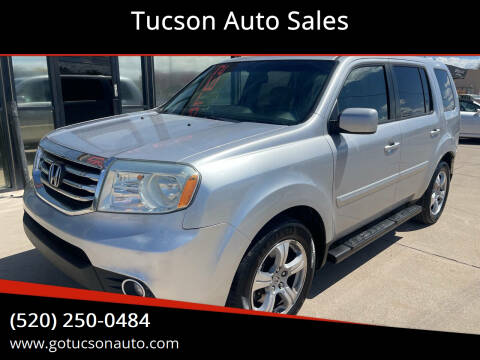 2012 Honda Pilot for sale at Tucson Auto Sales in Tucson AZ