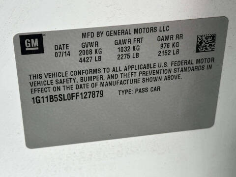 2015 Chevrolet Malibu LS