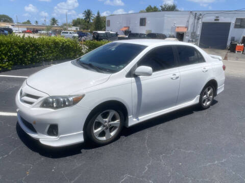 2011 Toyota Corolla for sale at Clean Florida Cars in Pompano Beach FL