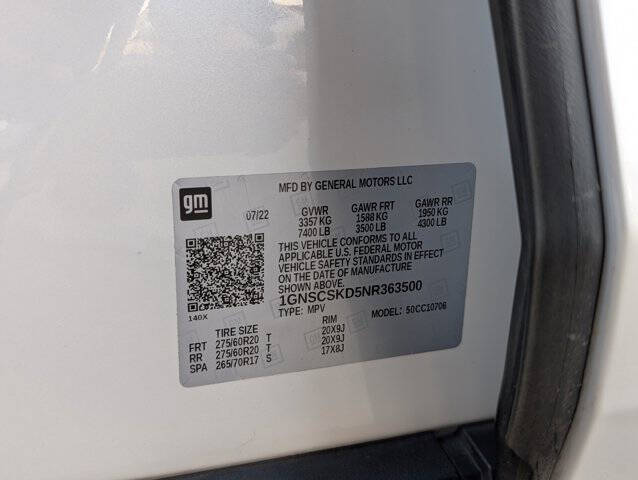 2022 Chevrolet Tahoe Premier