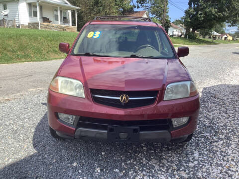 2003 Acura MDX for sale at Moose Motors in Morganton NC